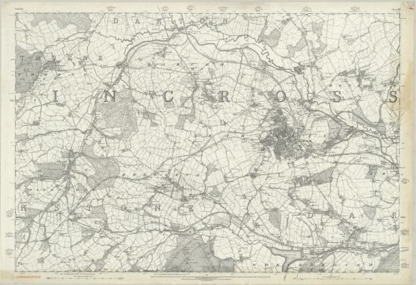 Yorkshire 274 - OS Six-Inch Map