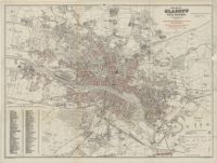 Glasgow Drink Map - 1884